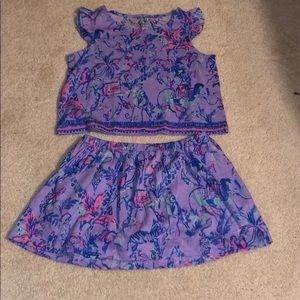 Lilly Pulitzer set for girls